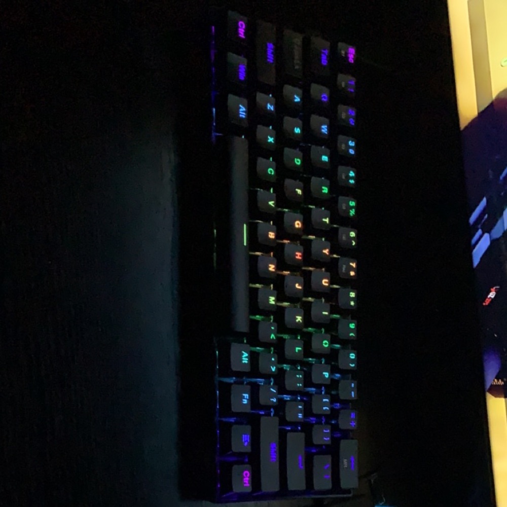 Redragon k530 60% gaming keyboard and m808 gaming mouse